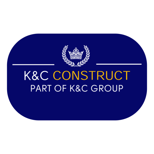 K and C Construct logo